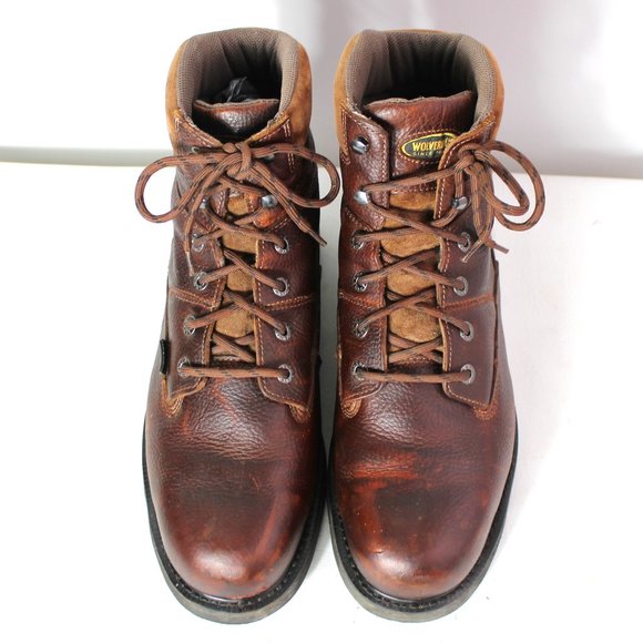 Wolverine Tremor 6" Steel Toe DuraShock Leather Work Boot Men's Sz 13 EW W04325 - Picture 7 of 14